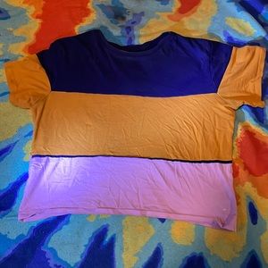 Multicolor tee